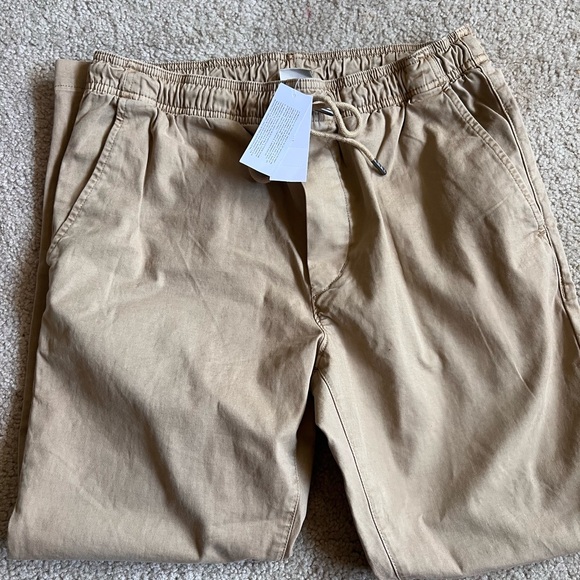 American Eagle Outfitters Other - NWT American Eagle Outfitters Tan Drawstring Pants Size S